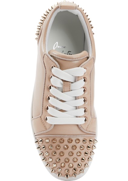 Louise Junior Spikes Pudra Kadın Deri Sneaker fırsatları