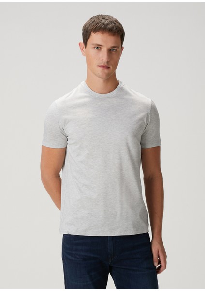 Gri Basic T-Shirt