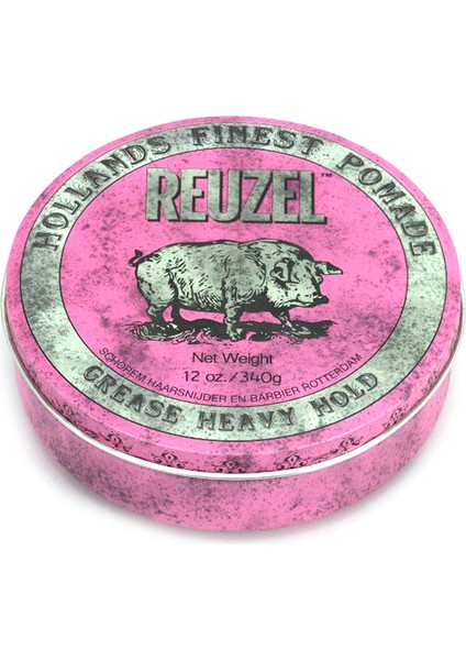 Pink Heavy Grease Güçlü Tutuşlu Jöle 340 gr