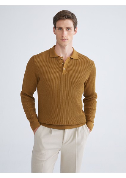 Yeni Sezon Polo Yaka Erkek Triko Kazak