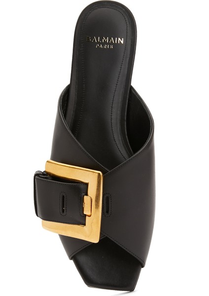 Anthem Siyah Kadın Deri Terlik fırsatları