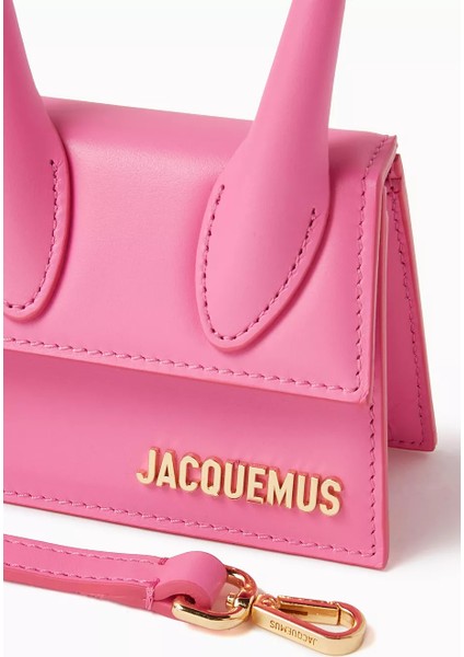Le Chiquito Signature Mini Tote Çanta, Pürüzsüz Deri & Şık indirimleri