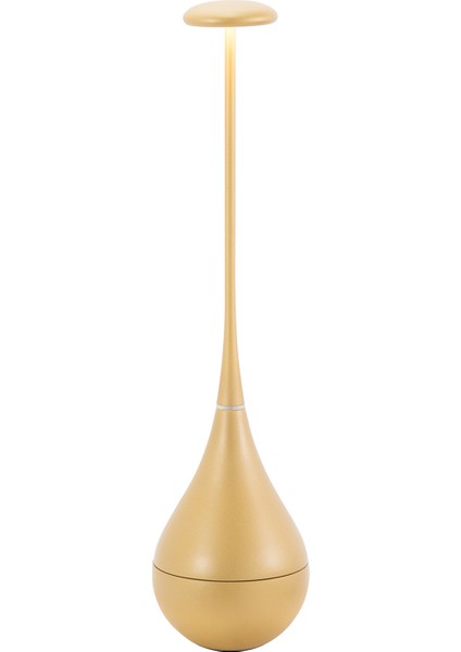 Dondolina Altın Rengi Şarjlı LED Masa Lambası