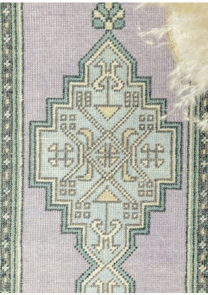 Asmira Rustik Tasarımlı Yün Yolluk 73 x 230 cm modelleri