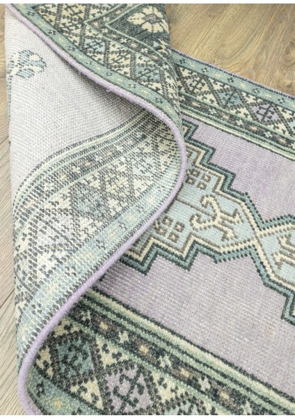 Asmira Rustik Tasarımlı Yün Yolluk 73 x 230 cm