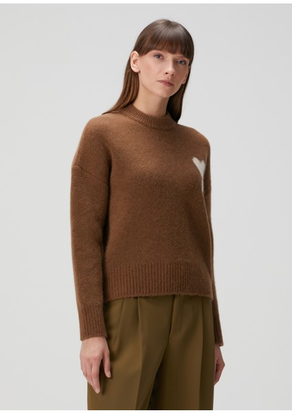 Kahverengi Yün Kazak modelleri