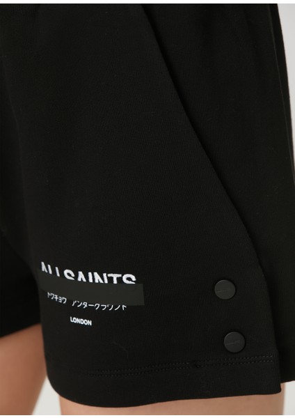 Sorri Siyah Organik Pamuk Şort