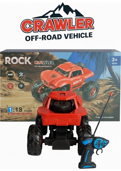 1:18 Ölçek Rock Crawler Off-Road Rgb Işıklı Oyuncak Araba fiyatları