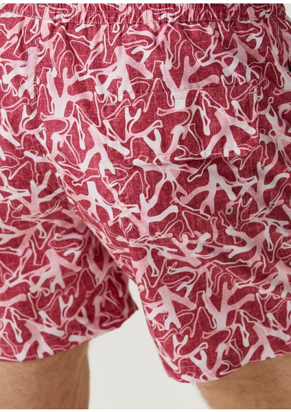 Kırmızı Mercan Desenli Mayo indirimleri