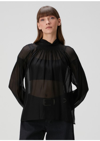 Pearla Siyah Bluz modelleri