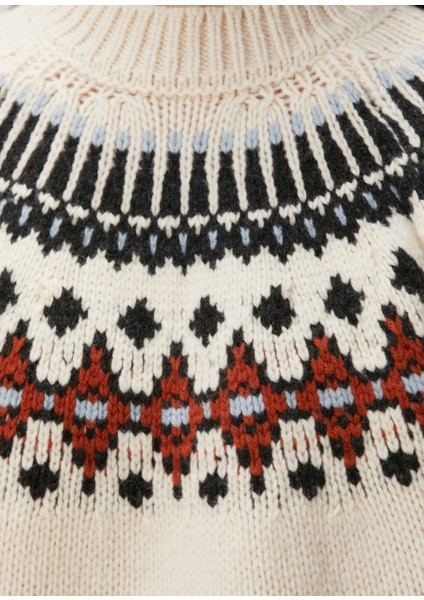Sweet Winter Kırık Beyaz Yün Kazak indirimleri