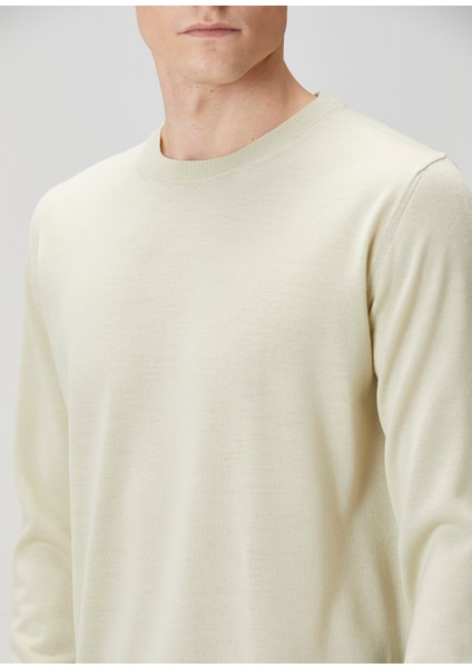 Açık Yeşil Yün Kazak indirimleri