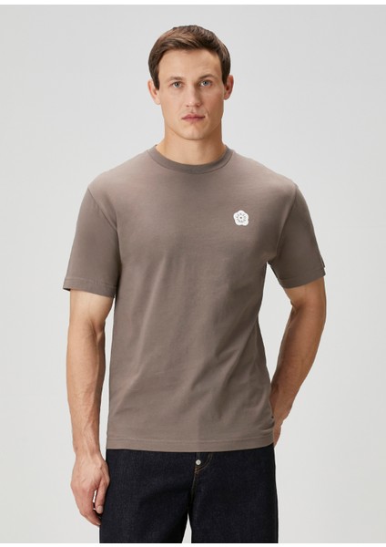 Boke Flower 2.0 Taupe T-Shirt