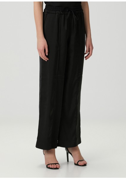 Alba Siyah Saten Pantolon modelleri