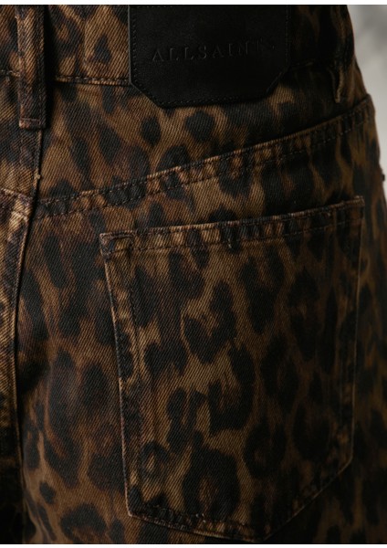 Louie Leopar Desenli Şort indirimleri