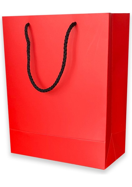 10 Adet Kırmızı Karton İpli Çanta (20.5X25.5X10) fiyatları