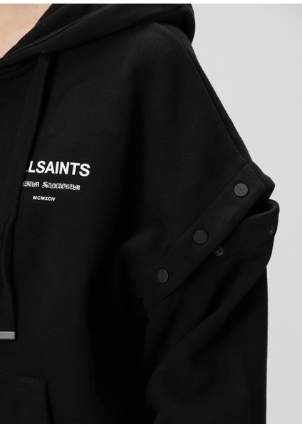 Omnium Amphia Siyah Kapüşonlu Sweatshirt indirimleri