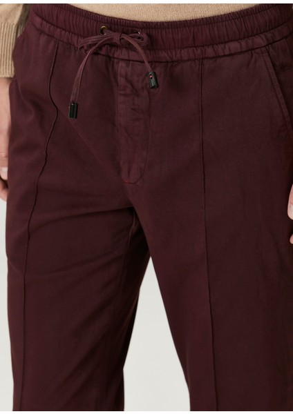 Bordo Beli Kordonlu Pantolon fırsatları