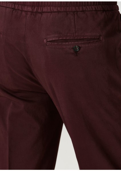 Bordo Beli Kordonlu Pantolon indirimleri