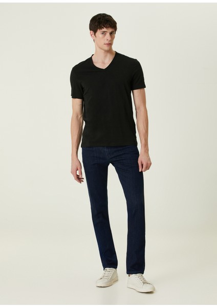 Miles Siyah V Yaka T-Shirt fiyatları