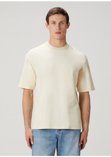 Fino Kırık Beyaz T-Shirt