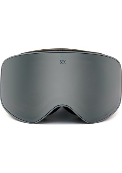Sex Siyah Fotokromik Unisex Kayak Gözlüğü