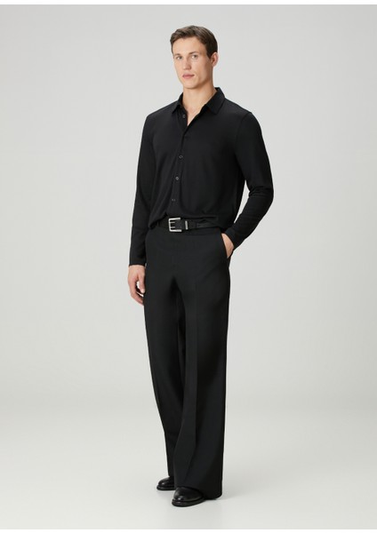 Regular Fit Siyah Gömlek fiyatları