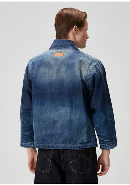 Koyu Mavi Denim Kimono fırsatları