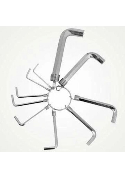 Allen Anahtar Takım Altı Köşeli 10 Parça Alyan (4887) indirimleri