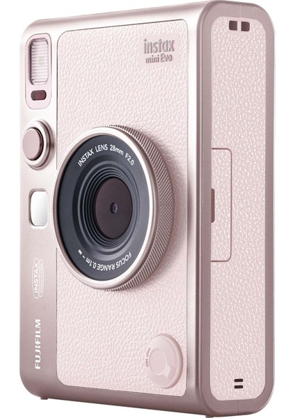 Instax Mini Evo Gentle Rose Hybrit Fotoğraf Makinesi ve 20'li Film fırsatları