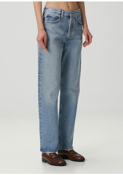Kelly Mavi Straight Leg Jean Pantolon modelleri