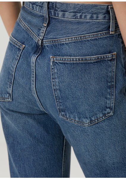 90S Pinch Mavi Straight Leg Jean Pantolon indirimleri