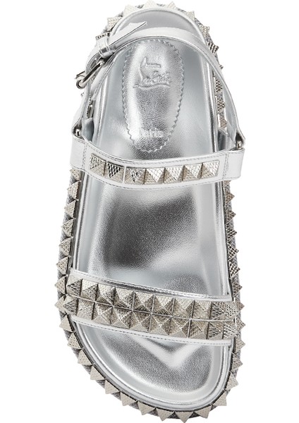 Pyrabizz Silver Kadın Deri Sandalet fırsatları