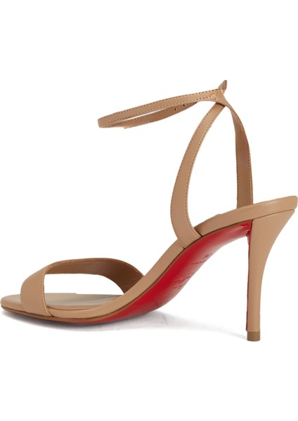 Miss Z Pudra Kadın Deri Sandalet modelleri