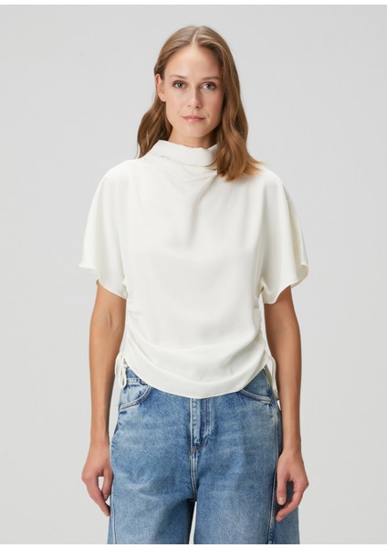 Leslie Kırık Beyaz T-Shirt