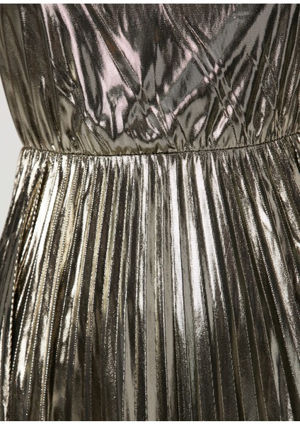 Spark Haki Silver Midi Elbise fırsatları