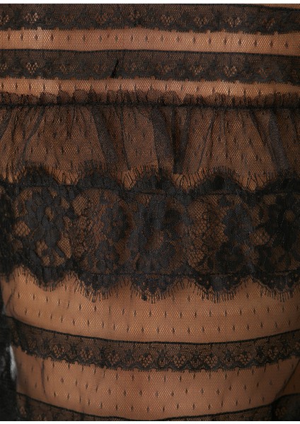 Arlea Siyah Tül Bluz indirimleri