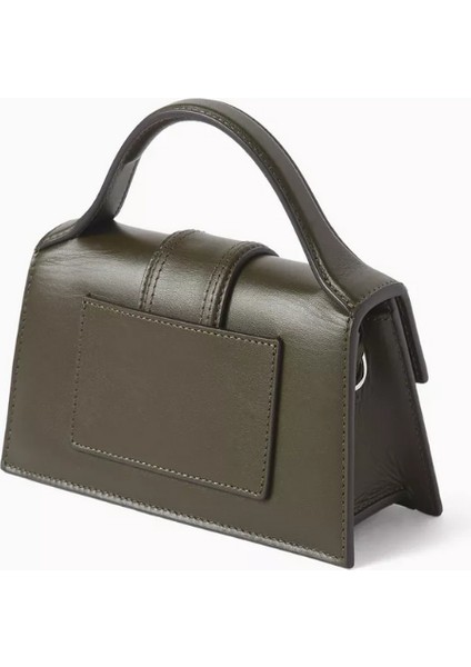 Le Bambino Mini Deri Tote Çanta, Altın Tonlu Logo Detayı modelleri