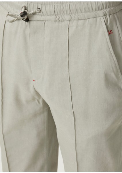 Bej Keten Pantolon fırsatları