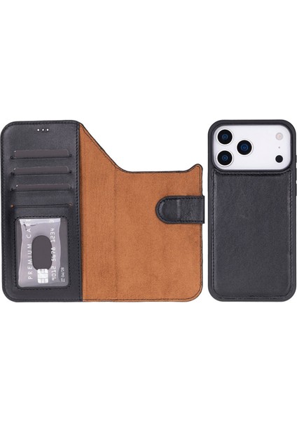 Apple iPhone 17 Pro Max Uyumlu Hakiki Deri Kişiselleştirilebilir Telefon Kılıfı indirimleri