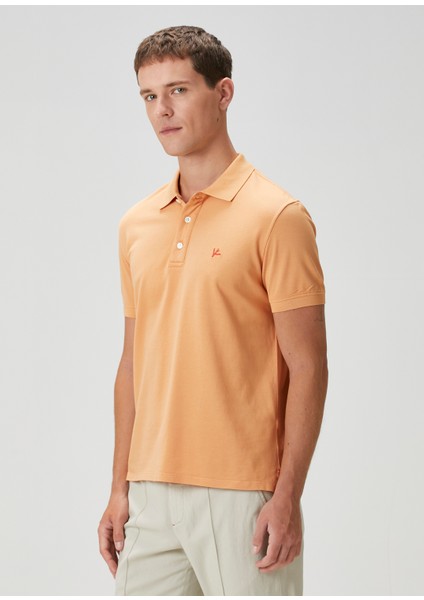 Turuncu Polo Yaka T-Shirt modelleri