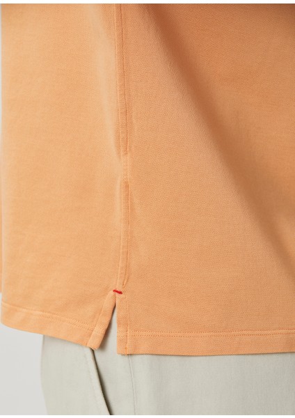 Turuncu Polo Yaka T-Shirt