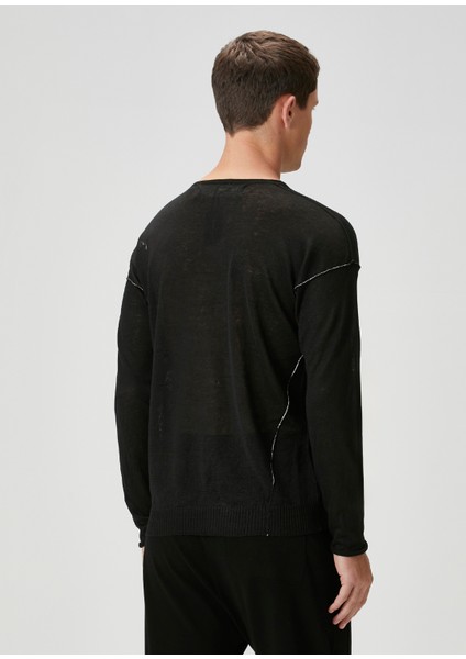 Siyah Keten Kazak fırsatları