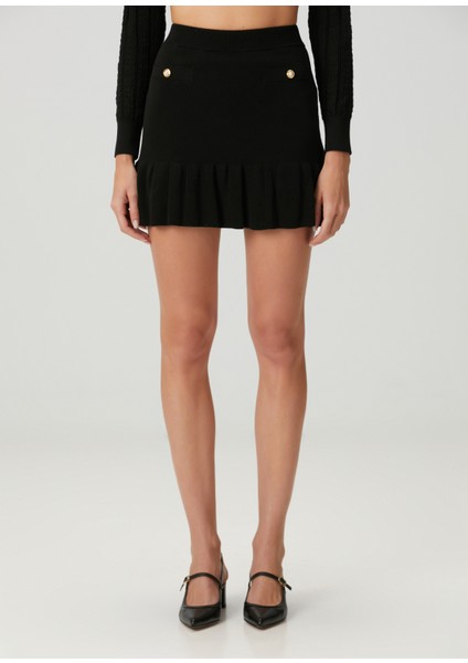 Siyah Kloş Mini Etek fiyatları