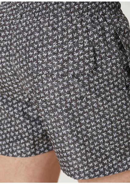 Gri Logo Desenli Mayo