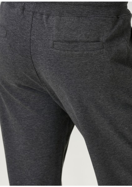 Gri Beli Kordonlu Jogger Eşofman Altı indirimleri