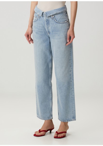 Echo Taper Syllable Mavi Bel Detaylı Jean Pantolon modelleri