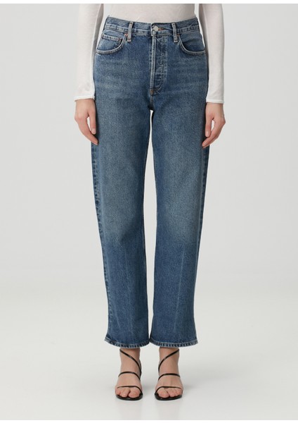 Fran Low Slung Mavi Jean Pantolon fiyatları