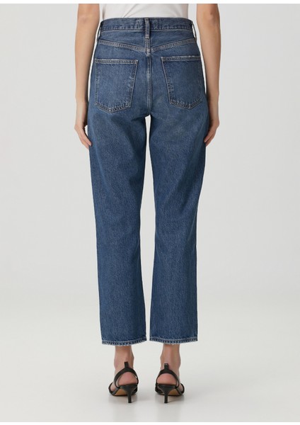 90's Mavi Loose Fit Organik Pamuk Jean Pantolon fırsatları