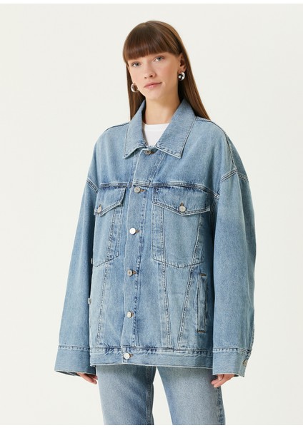 Clarity Reworked Wayne Mavi Denim Ceket modelleri